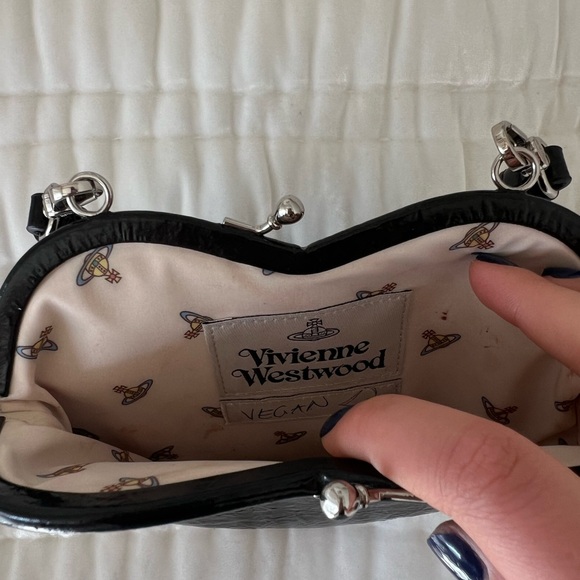 VIVIENNE WESTWOOD HEART BAG - Picture 4 of 6